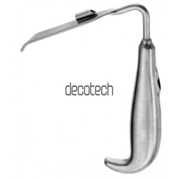 Soft Tissue Retractor with F/O/fitting 20x90mm 14cm