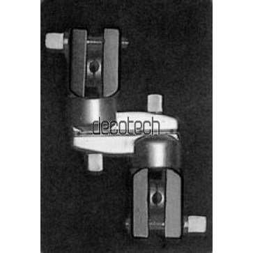 Universal Joint Clamp for 4 pins and 2 Connecting Rods / diagonal
