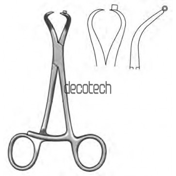 Bone Holding Forceps For Wire Up To 1.6mm