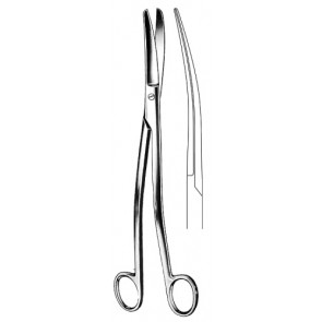 Siebold Gynecological Scissors S/Curved 24cm