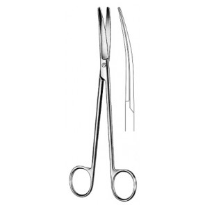 Wertheim Gynecological Scissors Curved