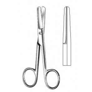 Harvey Ligature Scissors serr blade 12cm