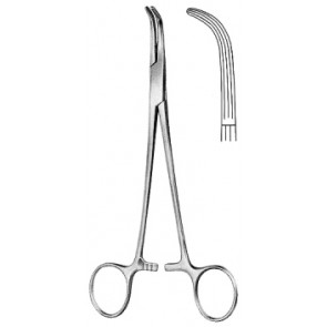 Lower Gall Duct Forceps Curved 18cm