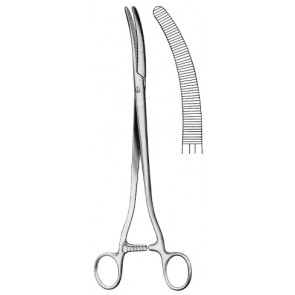 Faure Hystrectomy Forceps Curved 25cm