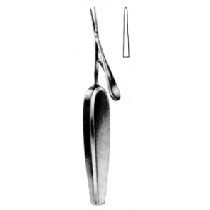 Barraquer Needle Holder w. hollow handle 16cm
