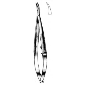 Barraquer Micro Needle Holder with catch 14cm