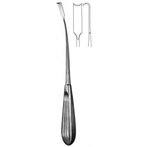 Holsher Nerve Root Retractor Curved 7mm, 24cm