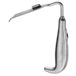 Soft Tissue Retractor with F/O/fitting 20x90mm 14cm