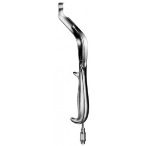 Intra Oral Retractor L and M with  Fiber Optic Fitting 28cm
