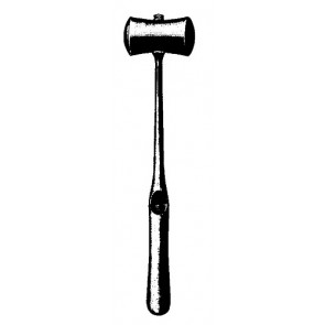 Williger Bone Hammer Solid, With Interchangeable Ferrozell Jaws