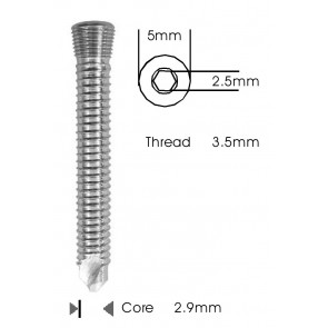 Safety Lock (LCP) Screw 3.5mm Self Tapping & Self Drilling