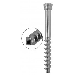 Cannulated Cancellous Safety Lock (LCP) Screw 5.0mm 32mm Threads