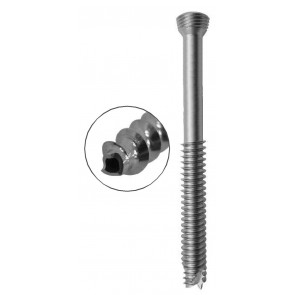 Cannulated Cancellous Safety Lock (LCP) Screw 5.0mm 32mm Threads