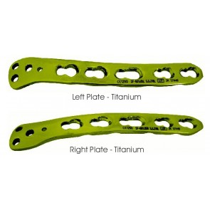 Distal Humerus Safety Lock (LCP) Plate 2.7mm / 3.5mm, Dorsolateral Titanium
