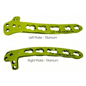 Distal Humerus Safety Lock (LCP) Plate 2.7mm / 3.5mm Dorsolateral With Lateral Support Titanium