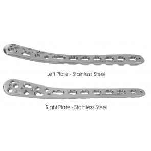 Medial Distal Tibia Safety Lock (LCP) Plate 3.5mm Without Tab
