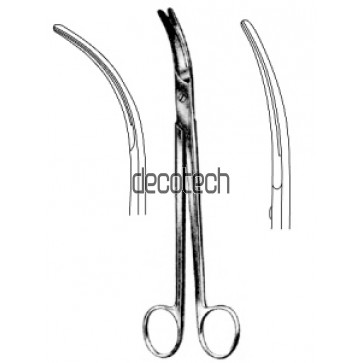 Parametrium Scissors Deep Curved 22.5cm