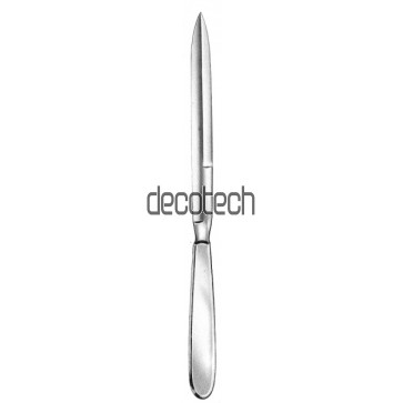 Cuchillo cartílago catlin cuchilla de doble filo 