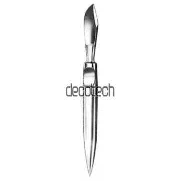Yeso Esmarch cuchillo 18cm 