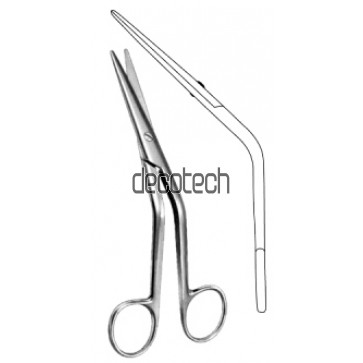 COTTLE Nasal Scissors bent on shaft 16cm