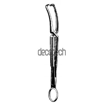 Doyen Towel Forceps with Ring 18cm