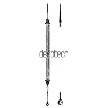 Unna-Vidal Comedo Extractor with needle 11.5cm