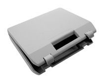 Empty hard case small grey w/ foam packing