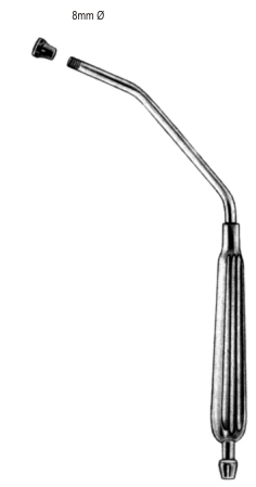 Baby Yankauer Suction Tube Ø8mm