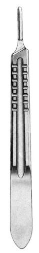Scalpel Handle grooved type #3