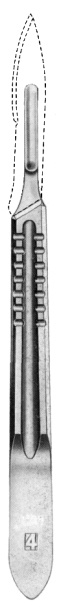 Scalpel Handle #4