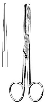 Deaver Scissors Straight Blunt / Blunt 14cm