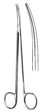 Metzenbaum Fino Scissors Sharp / Sharp S-Curved