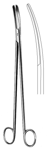 CRAFOORD Operating Scissors Curved 30cm