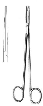 TOENNIS ADSON Preparation Scissors Straight 18cm