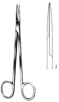 KELLY Gynecological Scissors