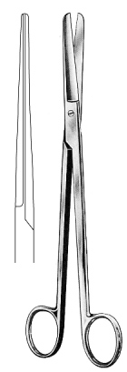 SIMS Uterine Scissors Blunt / Blunt