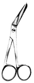 Lawson Tait Scissors angled 12.5cm