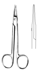 Systrunk Nail Splitting Scissors Straight 13cm