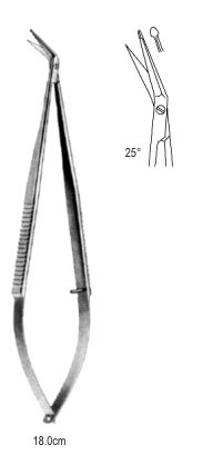 Micro Scissors probe end 18cm