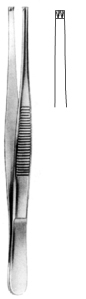 Tissue Forceps 2x3T