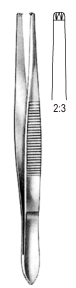 Stille Tissue Forceps 2x3T 15cm