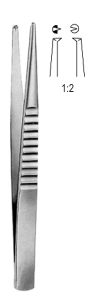Treves Tissue Forceps (English pat.) 1x2T