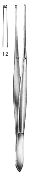 Cushing Tissue Forceps 1x2T 17.5cm