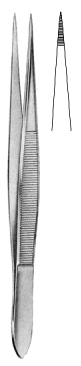 Splinter Forceps with guide pin 12.5cm