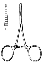 Hartmann Hemstatic Forceps 1x2T 10cm