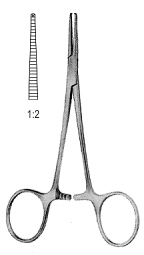Halstead Mosquito Forceps 1x2T