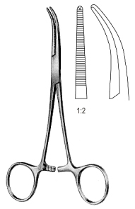 Dandy Hemostatic Forceps 1x2T 14cm