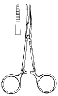 Rochester Pean Hemostatic Forceps