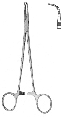 Gemini Hemostatic Forceps Curved