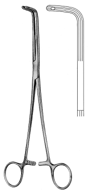 Finochietto Bronch Clamp Curved 24cm